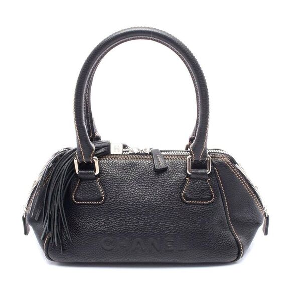 Pre Loved chanel Women black | black Handbags - Picture 1 of 7